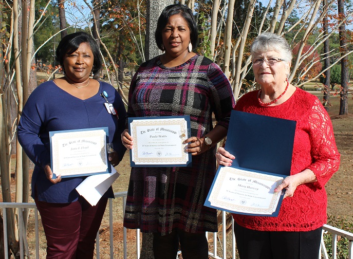 BRC Gov Service Award Oct 2016 Boswell Regional Center